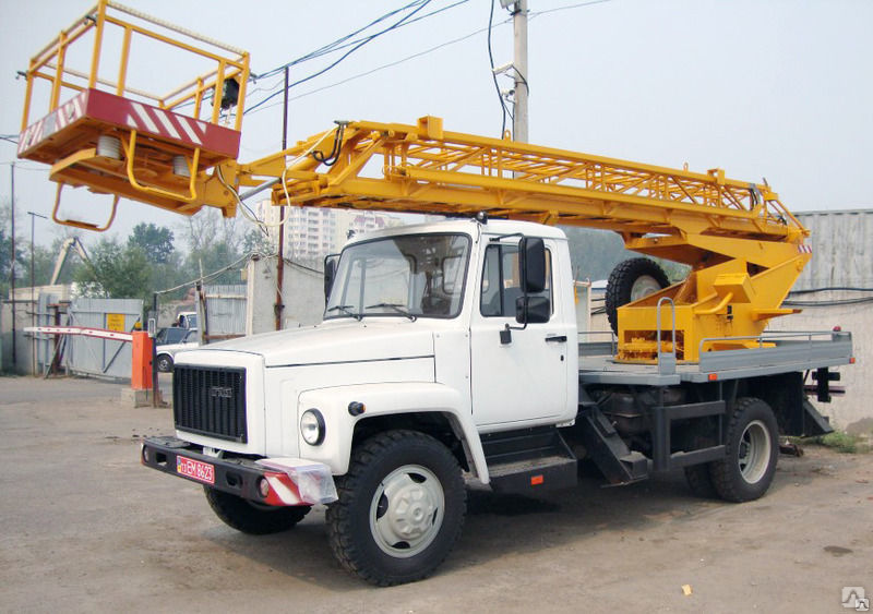 Фото автовышки в Тюмени