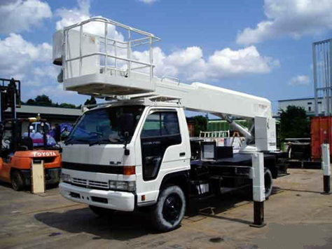 Фото автовышки Mitsubishi Fuso
